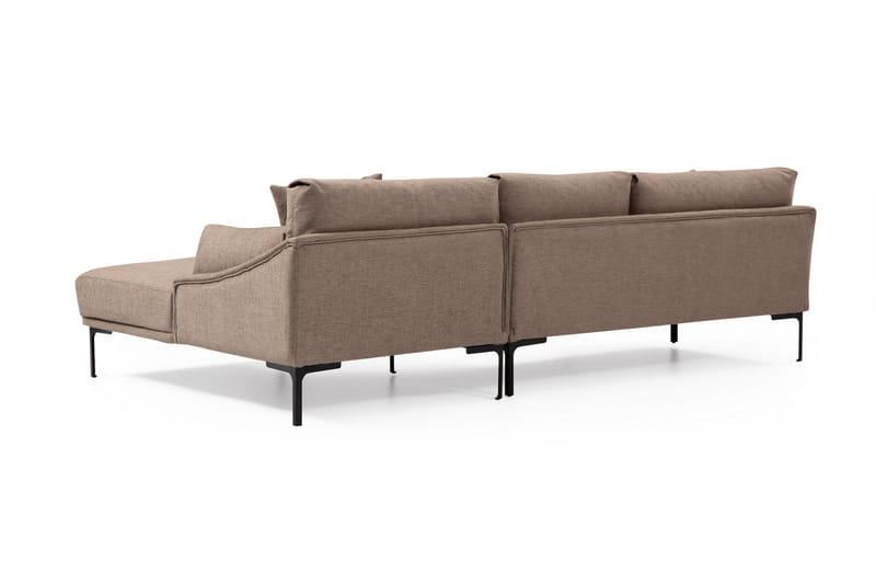 Glenure Sofa m. Chaiselong 4-Pers. - Mocha - Møbler - Sofaer - Sofa med chaiselong