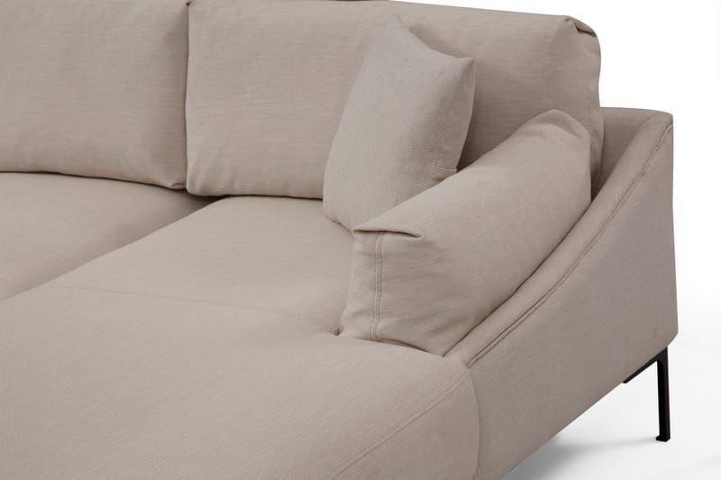 Glenure Sofa m. Chaiselong 4-Pers. - Cream - Møbler - Sofaer - Sofa med chaiselong