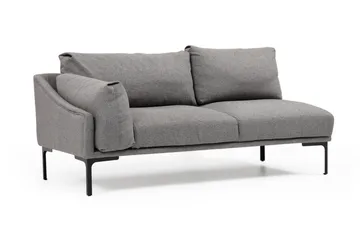 Glenure Sofa m. Chaiselong 4-Pers. - Grå - Møbler - Sofaer - Sofa med chaiselong