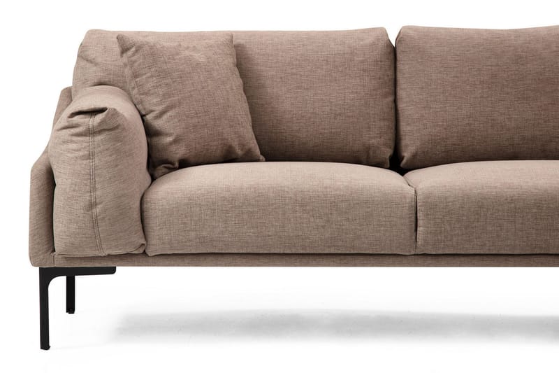 Glenure Sofa m. Chaiselong 4-Pers. - Mocha - Møbler - Sofaer - Sofa med chaiselong