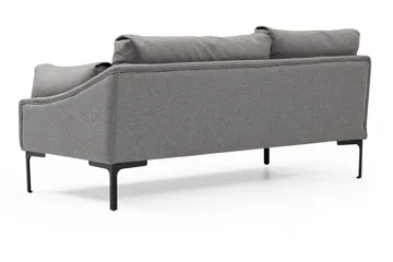 Glenure Sofa m. Chaiselong 4-Pers. - Grå - Møbler - Sofaer - Sofa med chaiselong