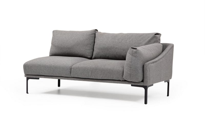 Glenure Sofa m. Chaiselong 4-Pers. - Grå - Møbler - Sofaer - Sofa med chaiselong