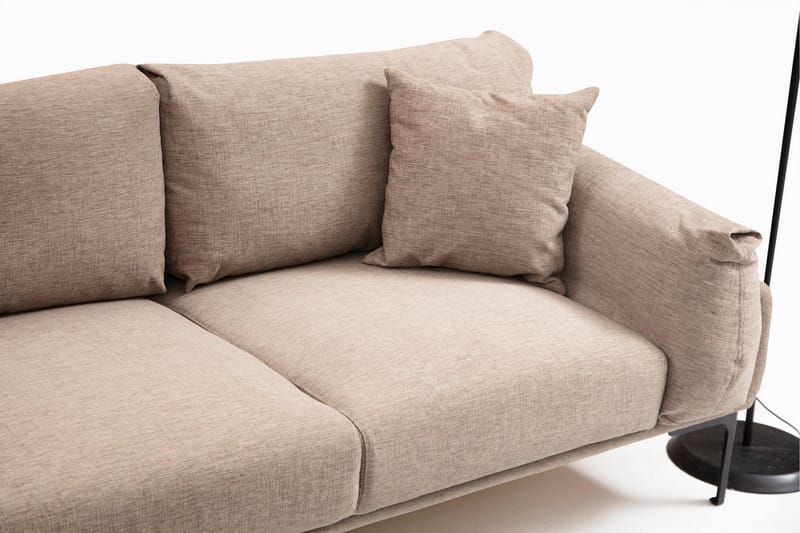 Glenure Sofa m. Chaiselong 4-Pers. - Mocha - Møbler - Sofaer - Sofa med chaiselong