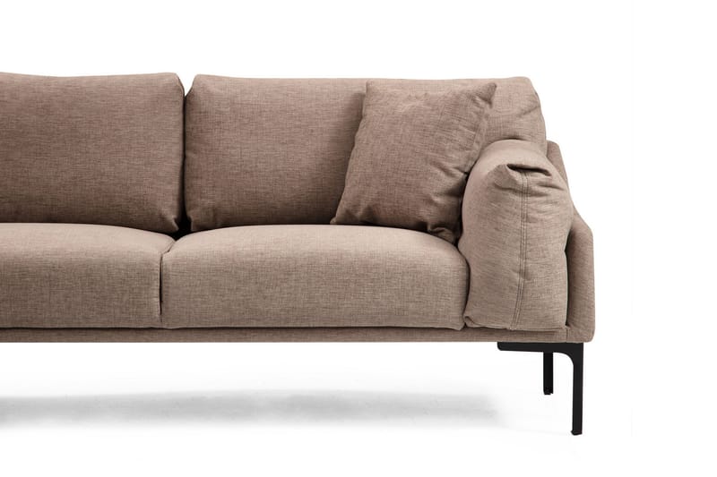 Glenure Sofa m. Chaiselong 4-Pers. - Mocha - Møbler - Sofaer - Sofa med chaiselong