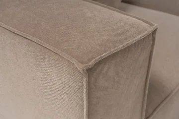 Gregor Sofa med Chaiselong 4-personers - Cappuccino - Møbler - Sofaer - Sofa med chaiselong