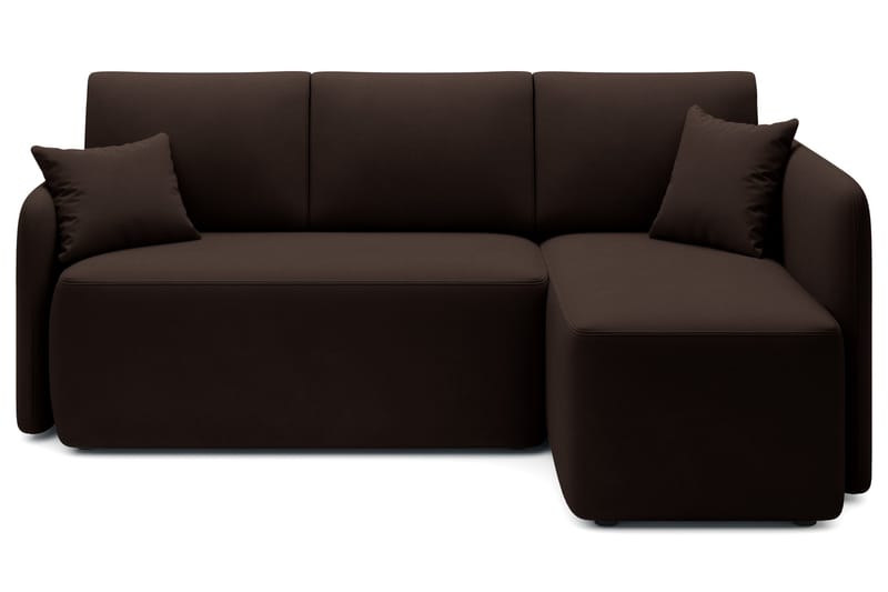 Hadson 3-personers Sofa med Divan, Brun