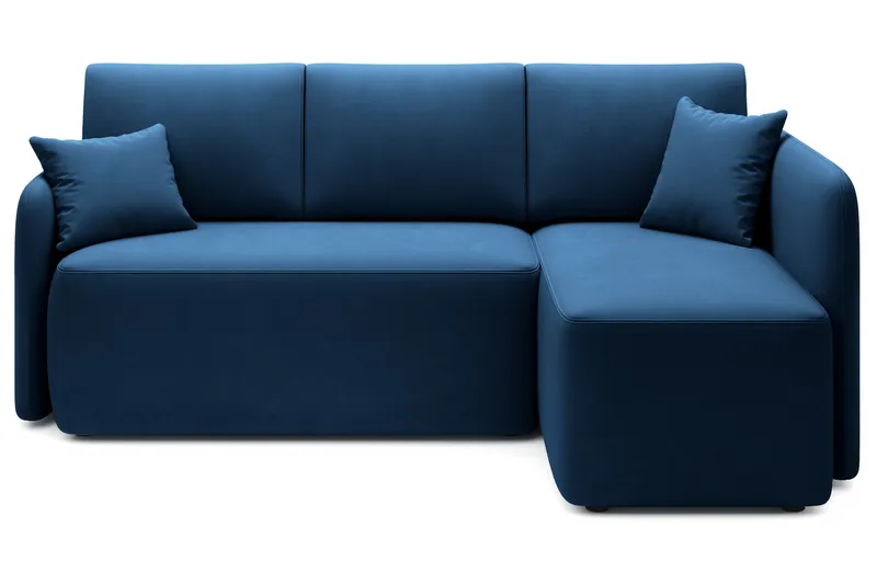 Hadson 3-personers Sofa med Divan, Blå
