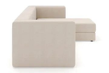 Hagblom 4-sæders Vendbar Chaiselongsofa 320 cm med Opbevaring i Chenille - Beige - Møbler - Sofaer - Sofa med chaiselong