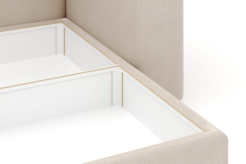Hagblom 4-sæders Vendbar Chaiselongsofa 320 cm med Opbevaring i Chenille - Beige - Møbler - Sofaer - Sofa med chaiselong