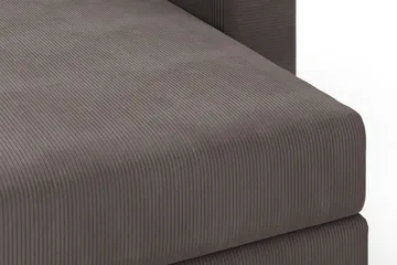 Hagblom 4-personers Divansofa med Opbevaring Vendbar - Taupe - Møbler - Sofaer - Sofa med chaiselong