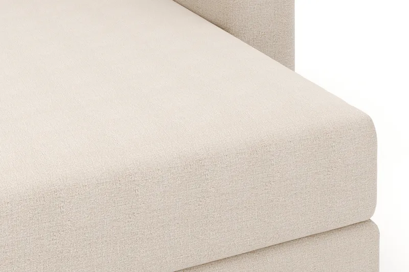 Hagblom 4-personers Divansofa med Opbevaring Vendbar - Beige - Møbler - Sofaer - Sofa med chaiselong
