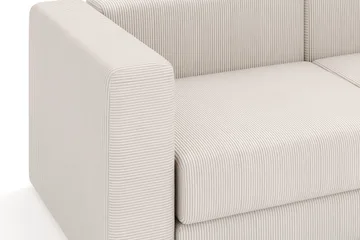 Hagblom 4-personers Divansofa med Opbevaring Vendbar - Beige - Møbler - Sofaer - Sofa med chaiselong