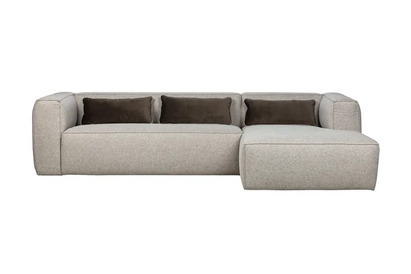 Harlow Divan sofa - Lysgrå - Møbler - Sofaer - Sofa med chaiselong