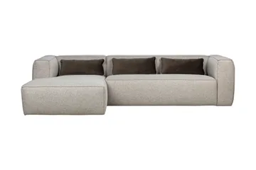 Harlow Divan sofa - Lysgrå - Møbler - Sofaer - Sofa med chaiselong