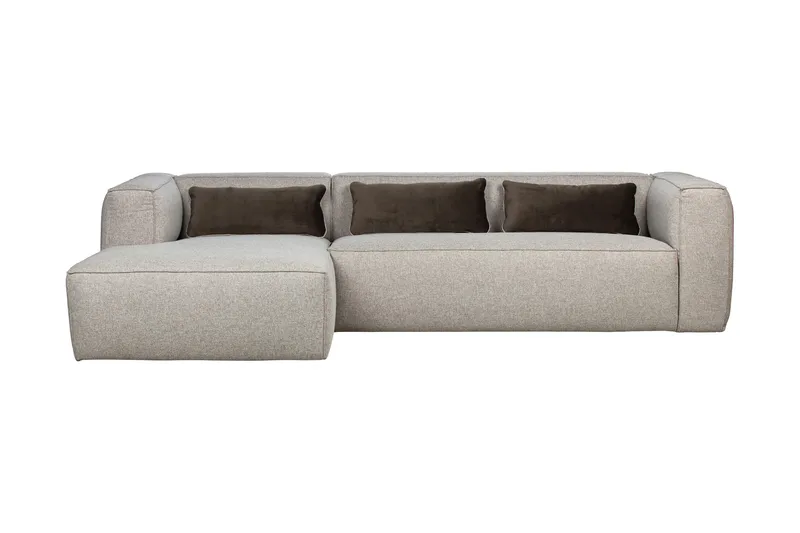 Harlow Divan sofa, Lysgrå