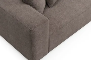Havana lav 3-personers sofa med vendbar chaiselong - Brun - Møbler - Sofaer - Sofa med chaiselong