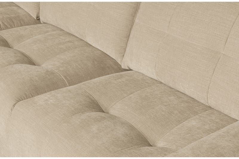 Hippylur 3-Pers. Sofa Venstre - Sand - Møbler - Sofaer - Sofa med chaiselong