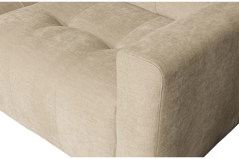 Hippylur 3-Pers. Sofa Venstre - Sand - Møbler - Sofaer - Sofa med chaiselong