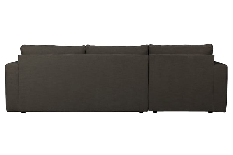 Hippylur 3-Pers. Sofa Venstre - Antracit - Sofa med chaiselong - 3 personers sofa med chaiselong