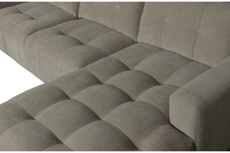 Hippylur 3-Pers. Sofa Højre - Varmgrå - Møbler - Sofaer - Sofa med chaiselong