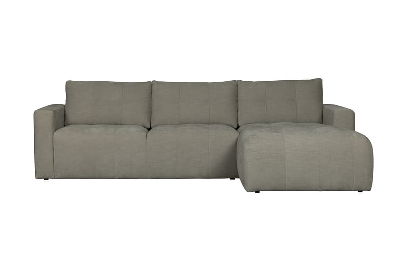 Hippylur 3-Pers. Sofa Højre - Varmgrå - Møbler - Sofaer - Sofa med chaiselong