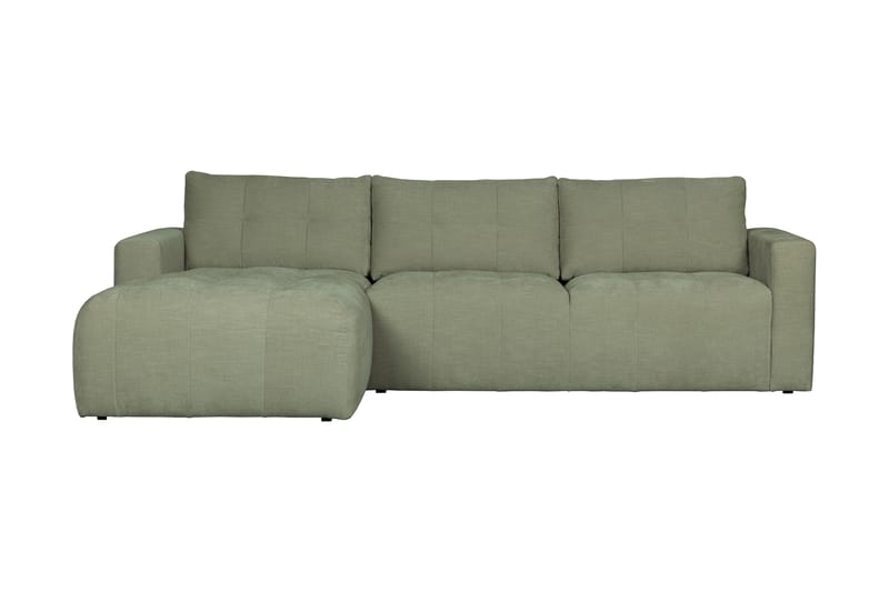 Hippylur 3-Pers. Sofa Venstre - Grøn - Møbler - Sofaer - Sofa med chaiselong