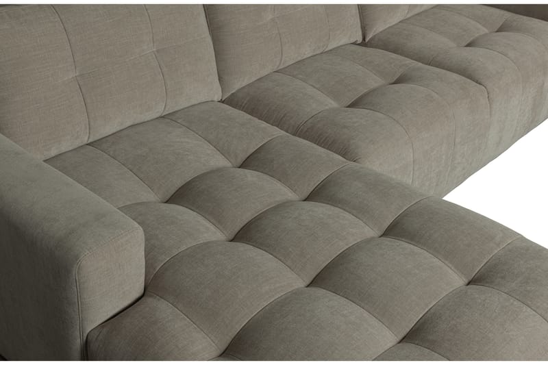 Hippylur 3-Pers. Sofa Venstre - Varmgrå - Møbler - Sofaer - Sofa med chaiselong