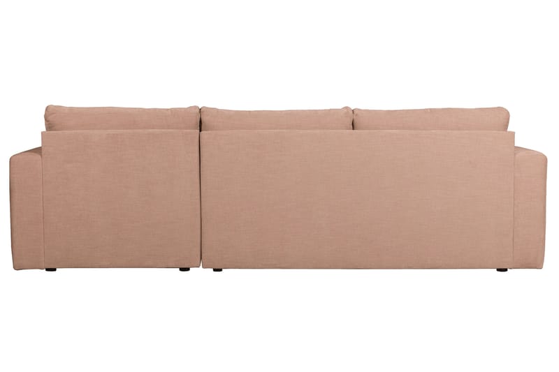 Hippylur 3-Pers. Sofa Højre - Lyserød - Møbler - Sofaer - Sofa med chaiselong