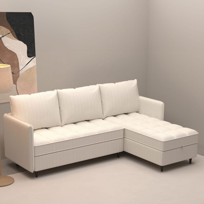 Hjørnesofa 3-personers Lindhus - Møbler - Sofaer - Sofa med chaiselong
