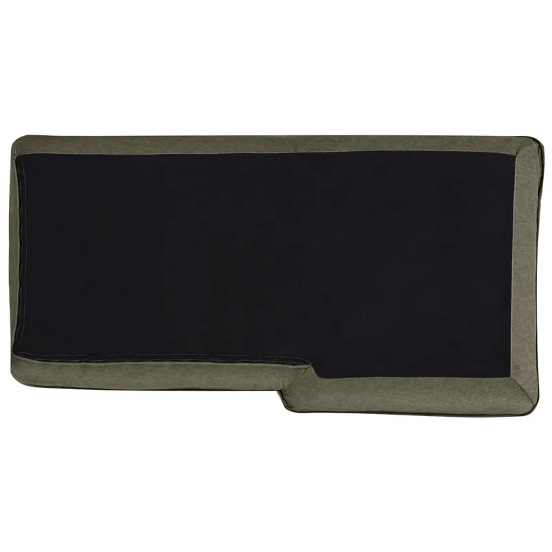 Hjørnesofa Elvenes - Grønt, mørkt træ/Venstrevendt - Møbler - Sofaer - Hjørnesofa - Hjørnesofa med chaiselong