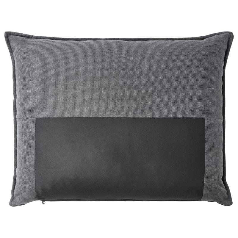 Hjørnesofa Elvenes - Mørkegrå, mørkt træ/Højrevendt - Møbler - Sofaer - Hjørnesofa