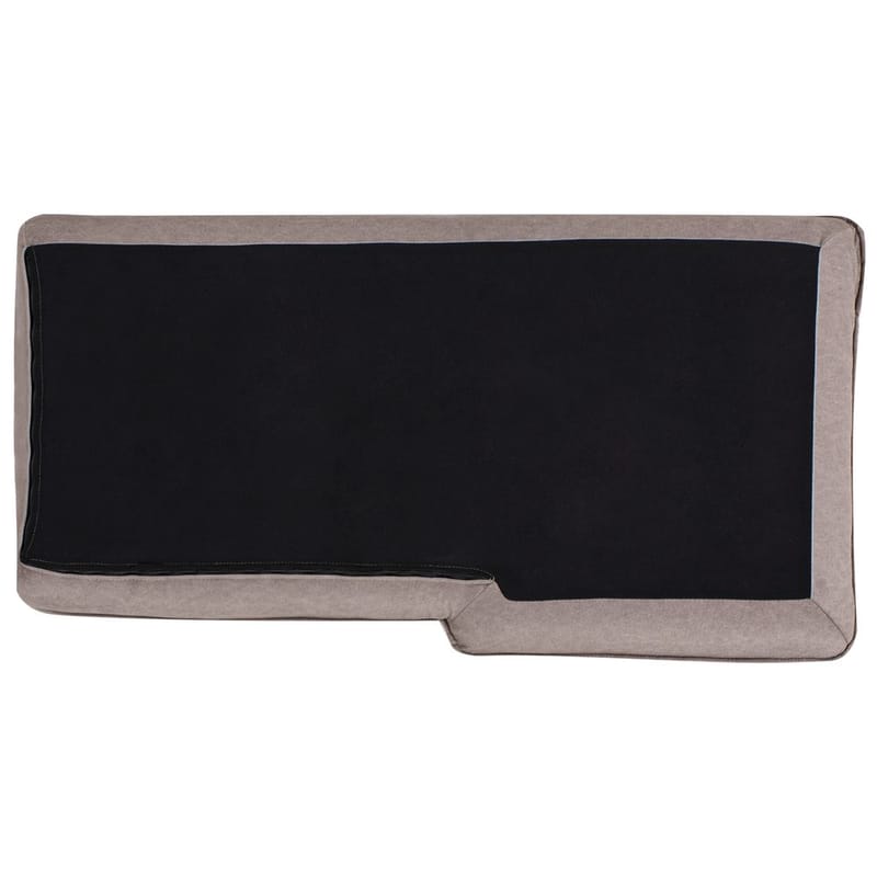 Hjørnesofa Elvenes - Taupe, mørkt træ/Højrevendt - Møbler - Sofaer - Hjørnesofa