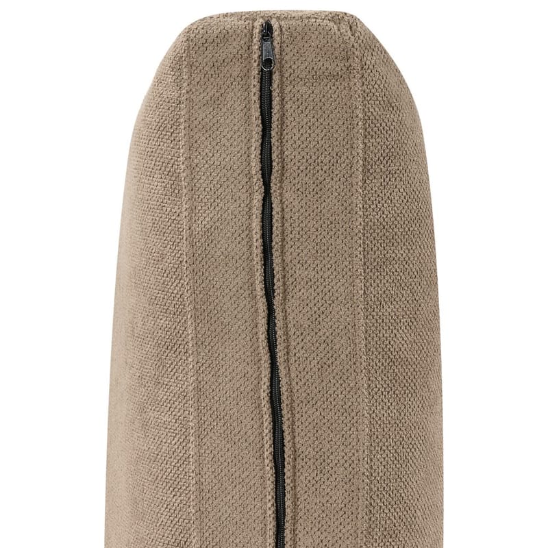 Hjørnesofa Flam - Brun, Sort/Polyster - Møbler - Sofaer - Hjørnesofa