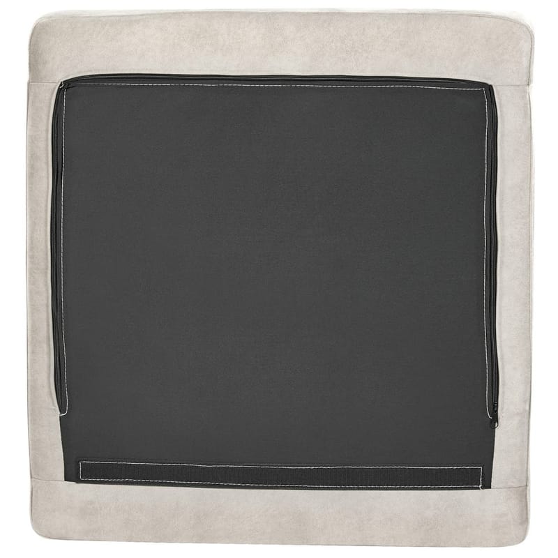 Hjørnesofa Flam - Grå, sort/Højrevendt/Fløjl - Møbler - Sofaer - Hjørnesofa - Hjørnesofa med chaiselong