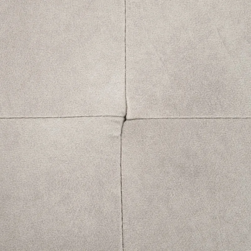 Hjørnesofa Flam - Grå, sort/Højrevendt/Fløjl - Møbler - Sofaer - Hjørnesofa - Hjørnesofa med chaiselong