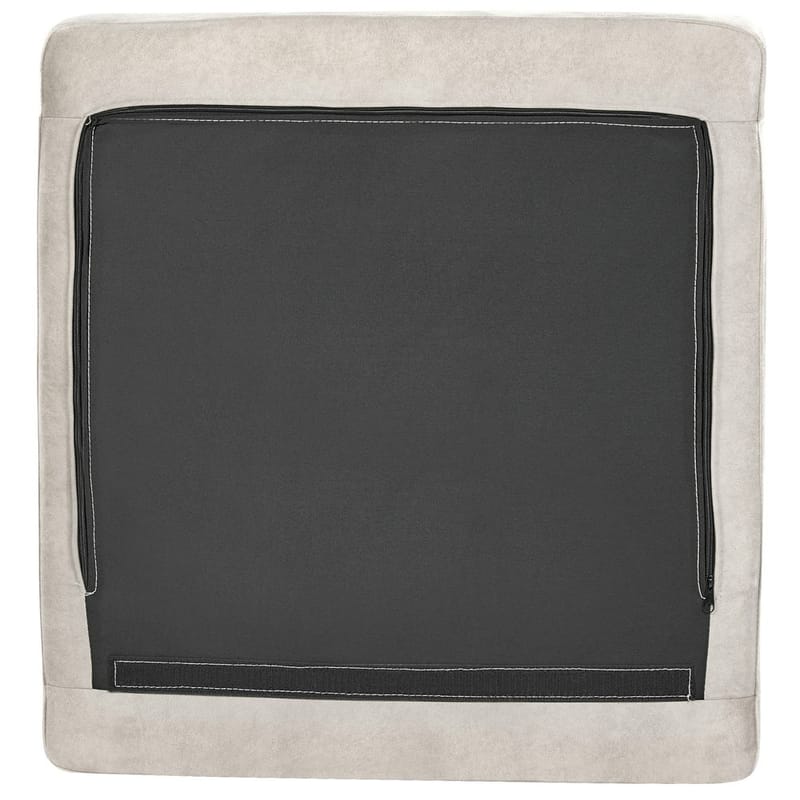 Hjørnesofa Flam - Grå, sort/Venstrevendt/Fløjl - Møbler - Sofaer - Hjørnesofa