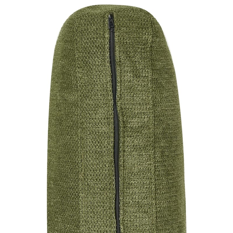 Hjørnesofa Flam - Grøn, Sort/Venstrevendt/Polyester - Møbler - Sofaer - Hjørnesofa