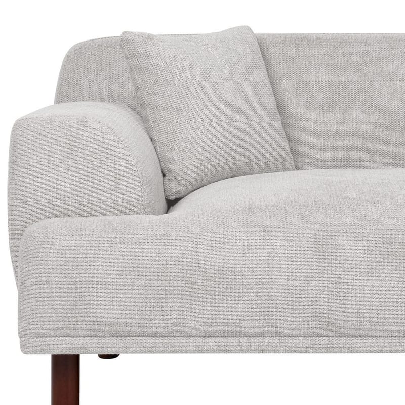 Hjørnesofa Holt - Grå, brun/polyester - Møbler - Sofaer - Hjørnesofa - Hjørnesofa med chaiselong
