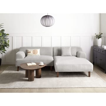 Hjørnesofa Holt - Grå, brun/polyester - Møbler - Sofaer - Sofa med chaiselong