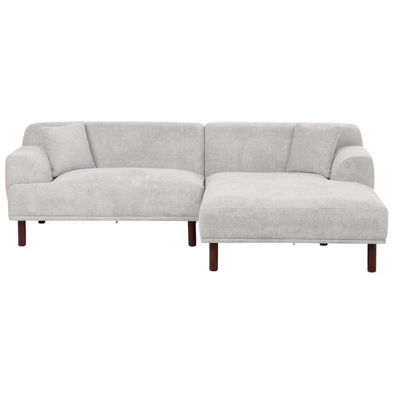 Hjørnesofa Holt - Grå, brun/polyester - Møbler - Sofaer - Hjørnesofa