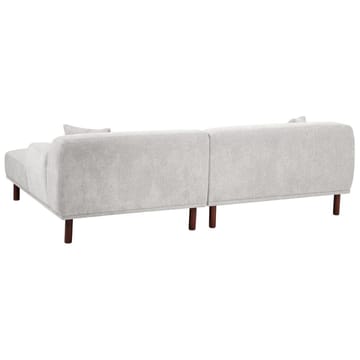 Hjørnesofa Holt - Grå, brun/polyester - Møbler - Sofaer - Sofa med chaiselong
