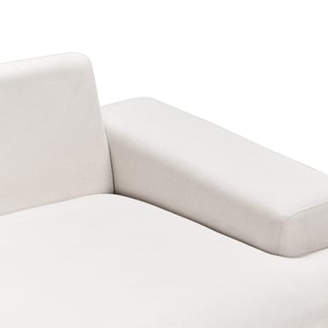 Hjørnesofa Mariferd - Beige, sort, mørkt træ/Højrevendt - Møbler - Sofaer - Sofa med chaiselong