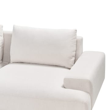 Hjørnesofa Mariferd - Beige, sort, mørkt træ/Venstrevendt - Møbler - Sofaer - Sofa med chaiselong