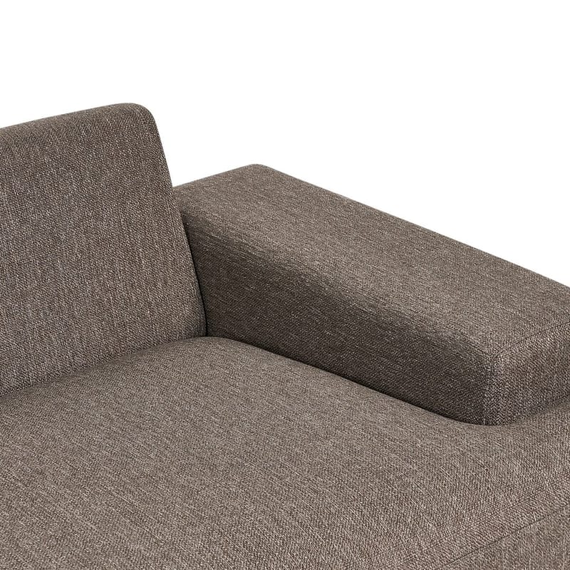 Hjørnesofa Mariferd - Brun, sort, mørkt træ/Venstrevendt - Møbler - Sofaer - Hjørnesofa