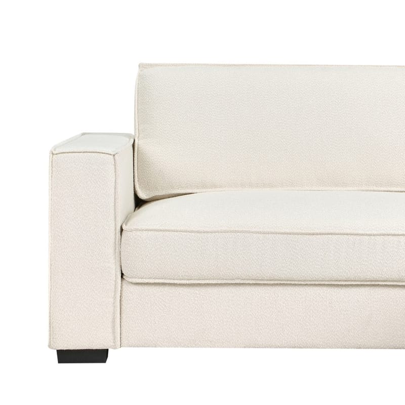 Hjørnesofa Renders - Hvid, Sort - Møbler - Sofaer - Hjørnesofa
