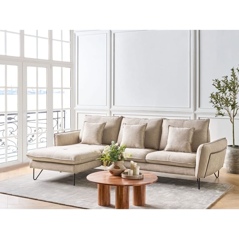 Hjørnesofa Sersan - Højrevendt - Møbler - Sofaer - Hjørnesofa - Hjørnesofa med chaiselong