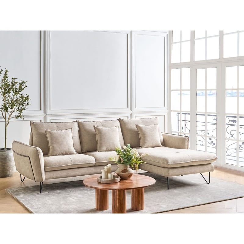 Hjørnesofa Sersan - Venstrevendt - Møbler - Sofaer - Hjørnesofa - Hjørnesofa med chaiselong