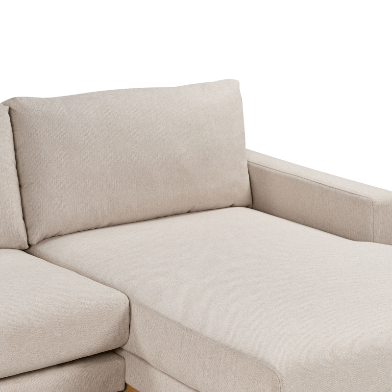 Hjørnesofa Siggard - Beige - Møbler - Sofaer - Sofa med chaiselong
