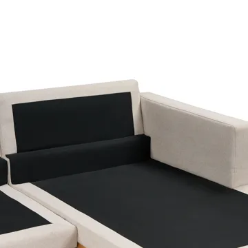 Hjørnesofa Siggard - Beige - Møbler - Sofaer - Sofa med chaiselong