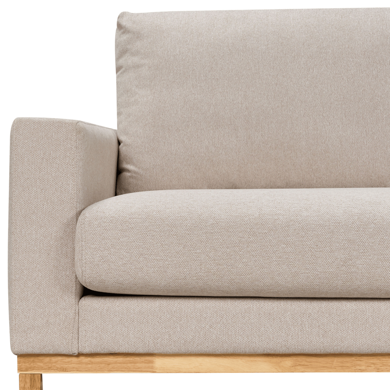Hjørnesofa Siggard - Beige - Møbler - Sofaer - Sofa med chaiselong